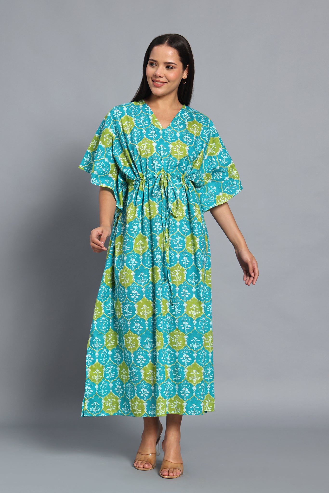Turquoise Grove Kaftan