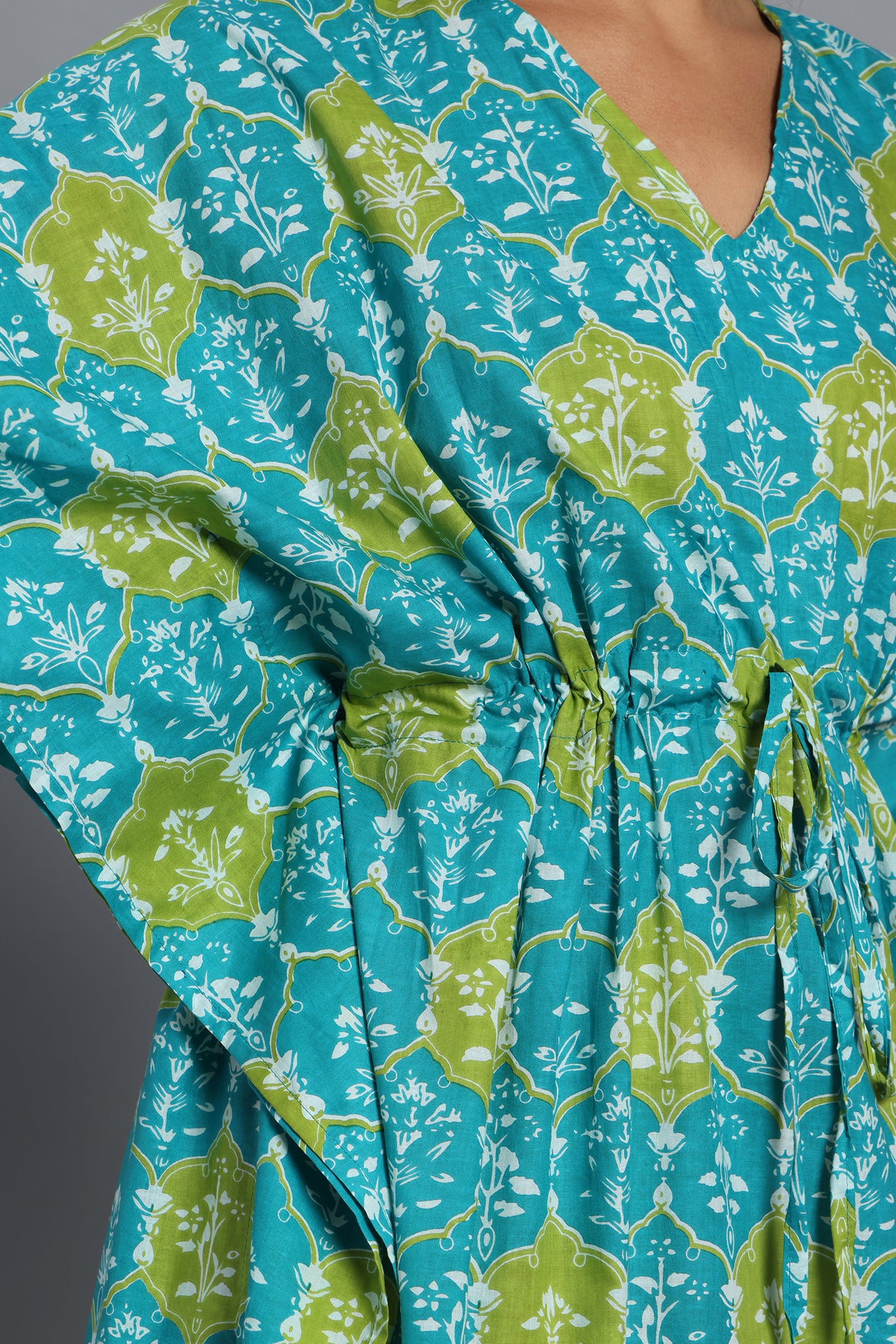 Turquoise Grove Kaftan