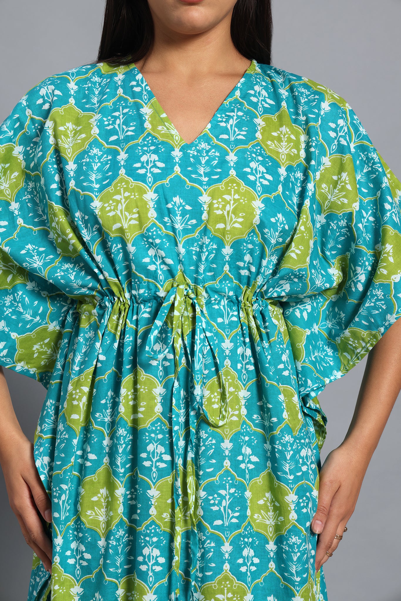 Turquoise Grove Kaftan