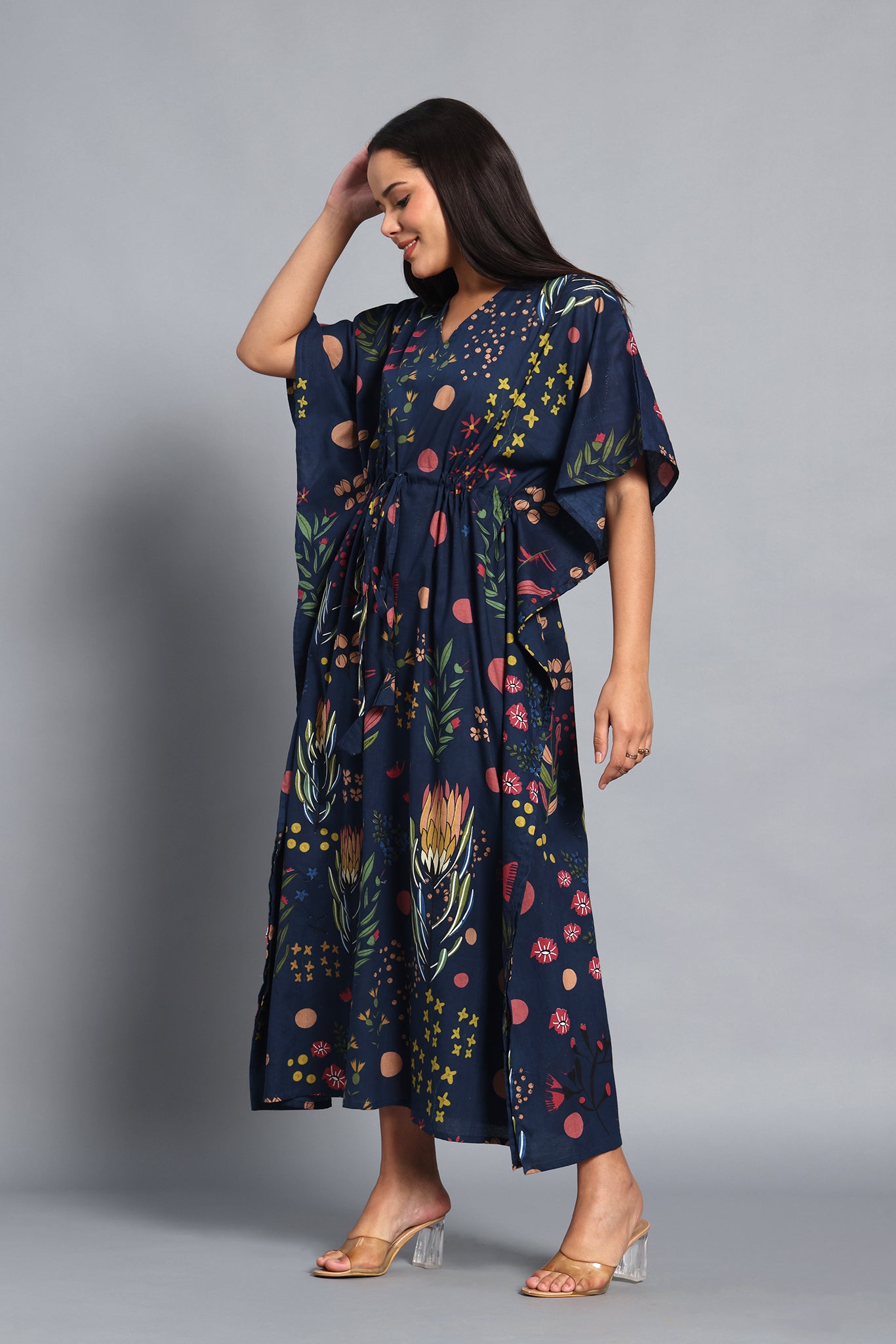 Starlit Bloom Kaftan