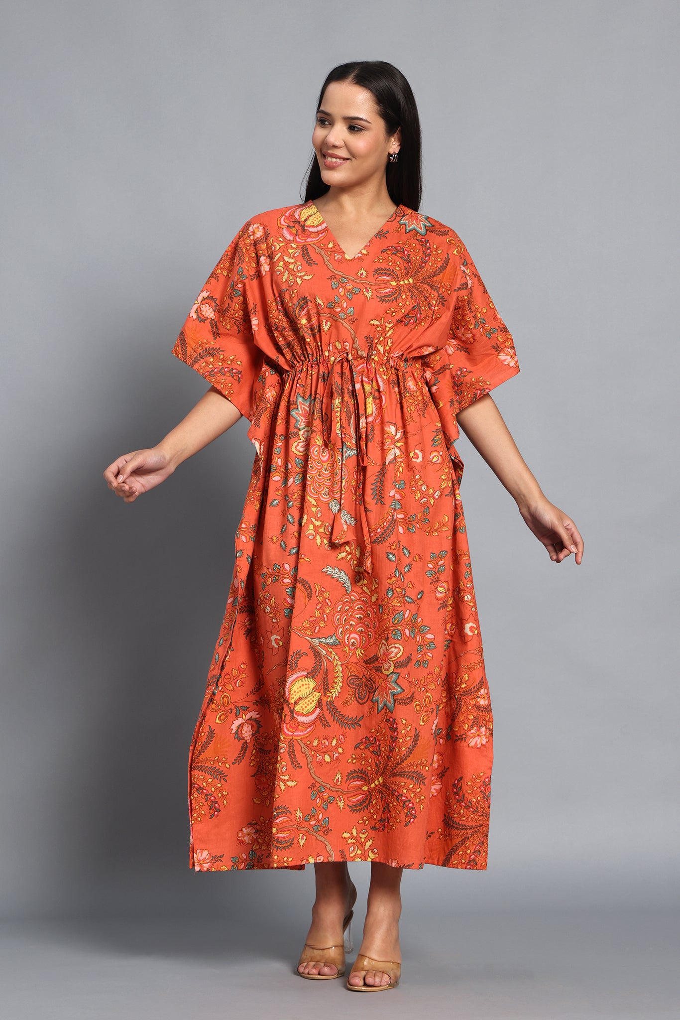 Autumn Flora Kaftan