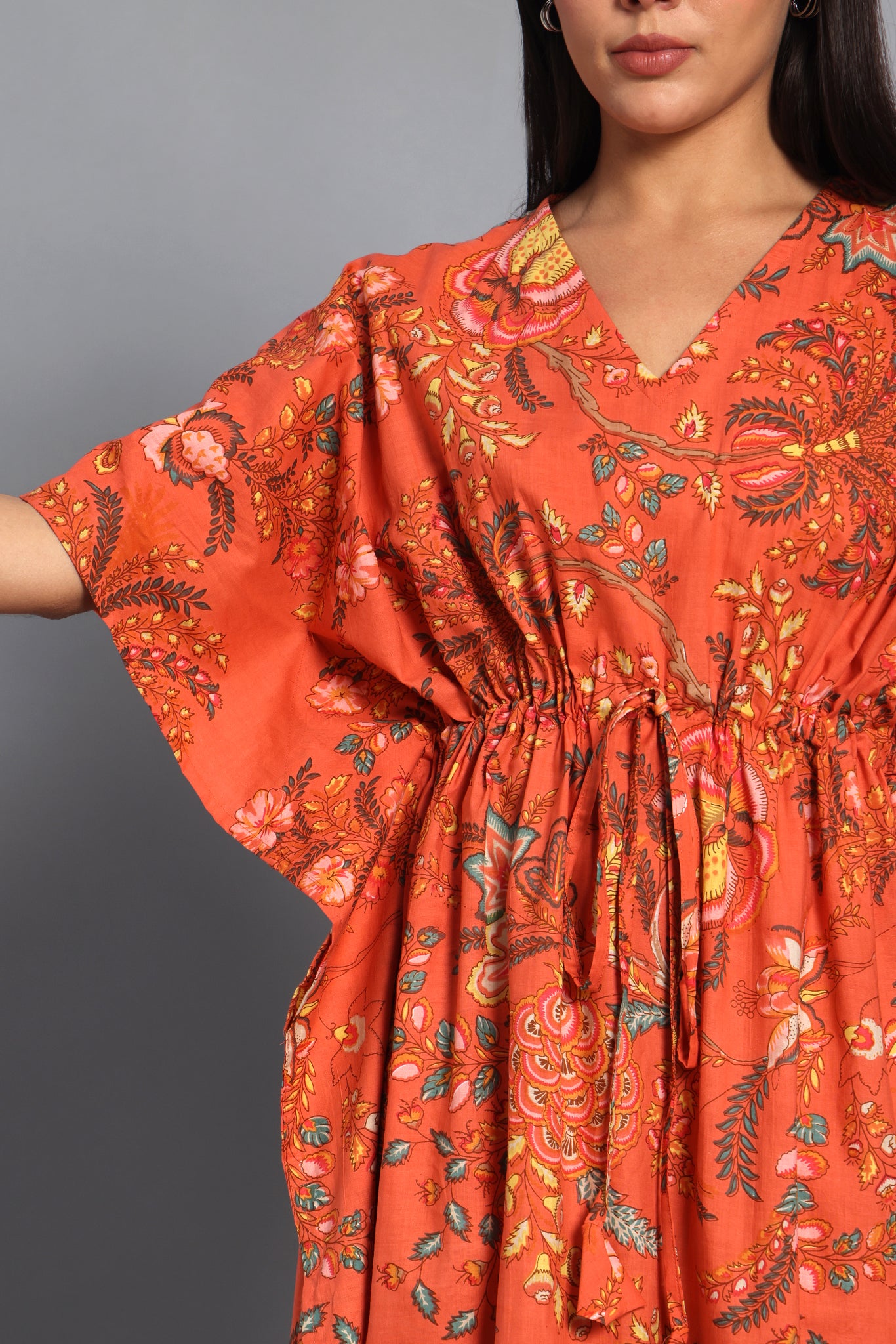 Autumn Flora Kaftan