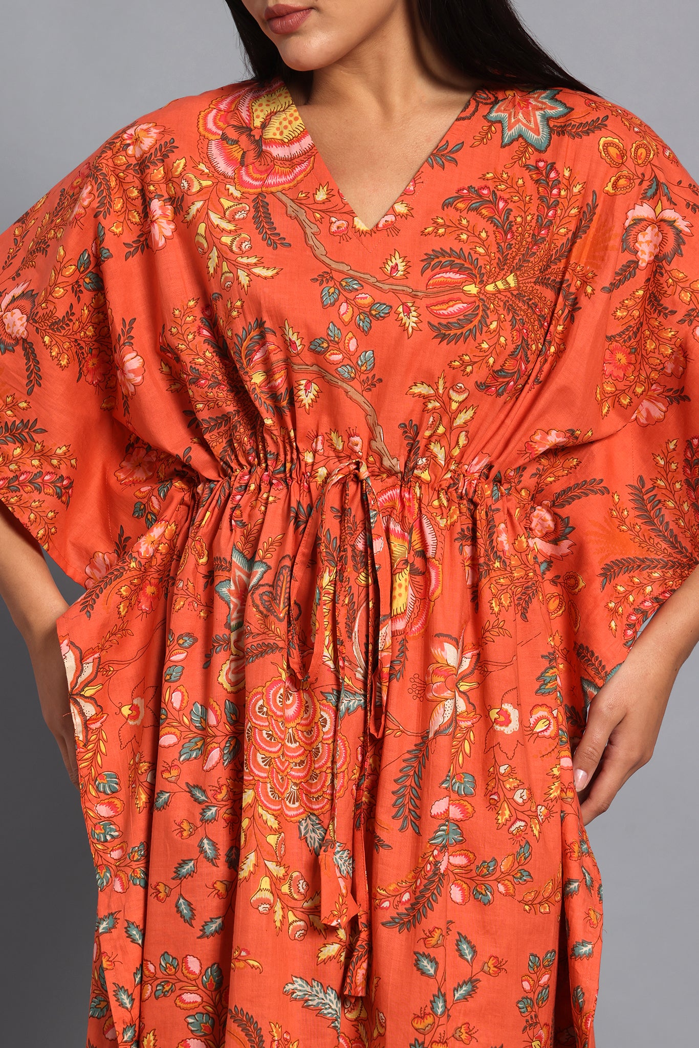 Autumn Flora Kaftan