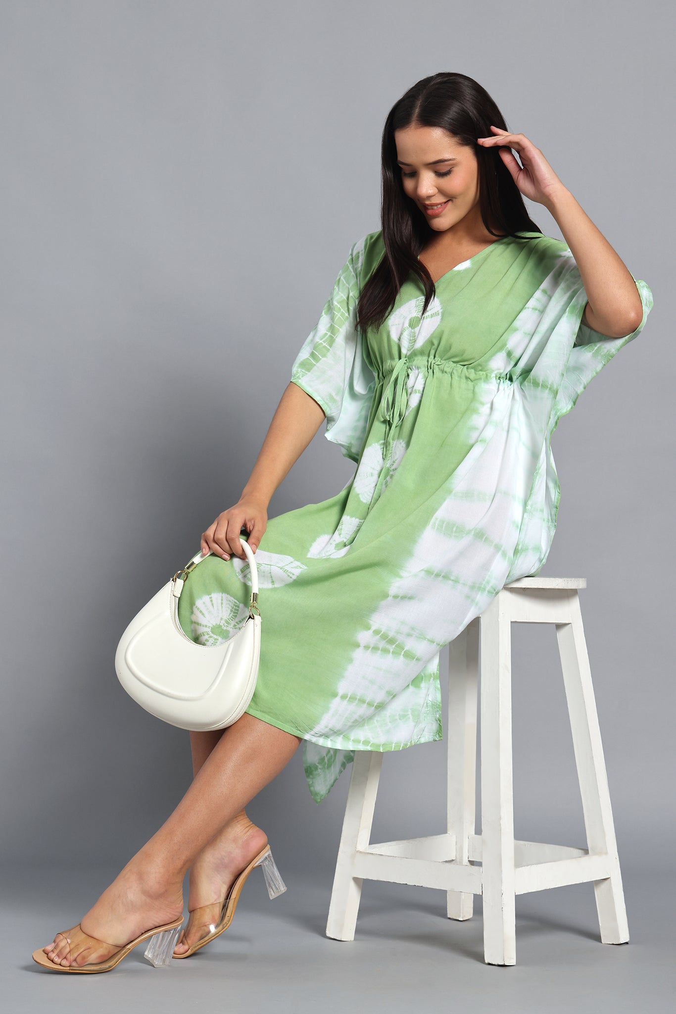 Pistachio Breeze Kaftan