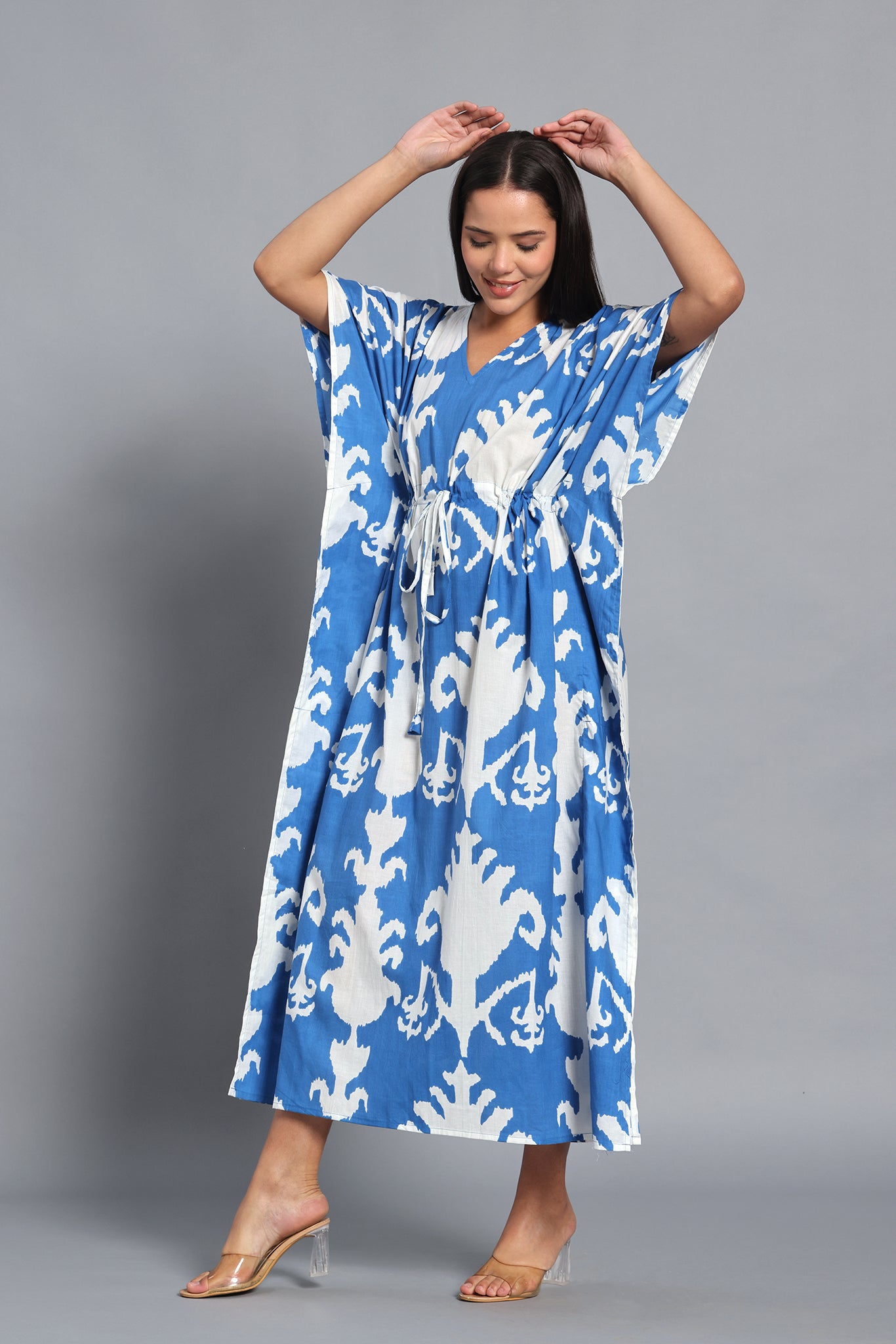 Santorini Sky Kaftan