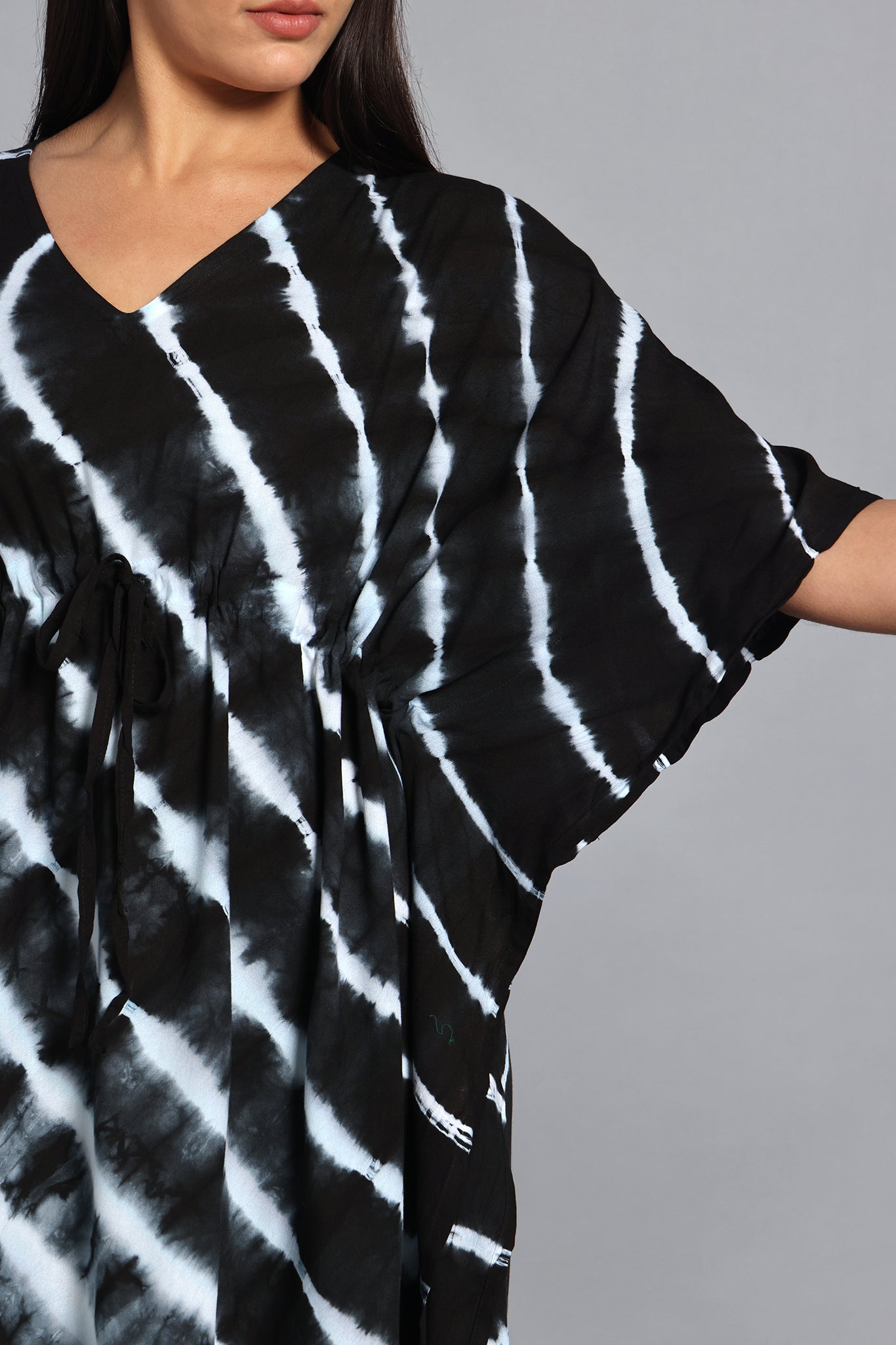 Black Mirage Kaftan