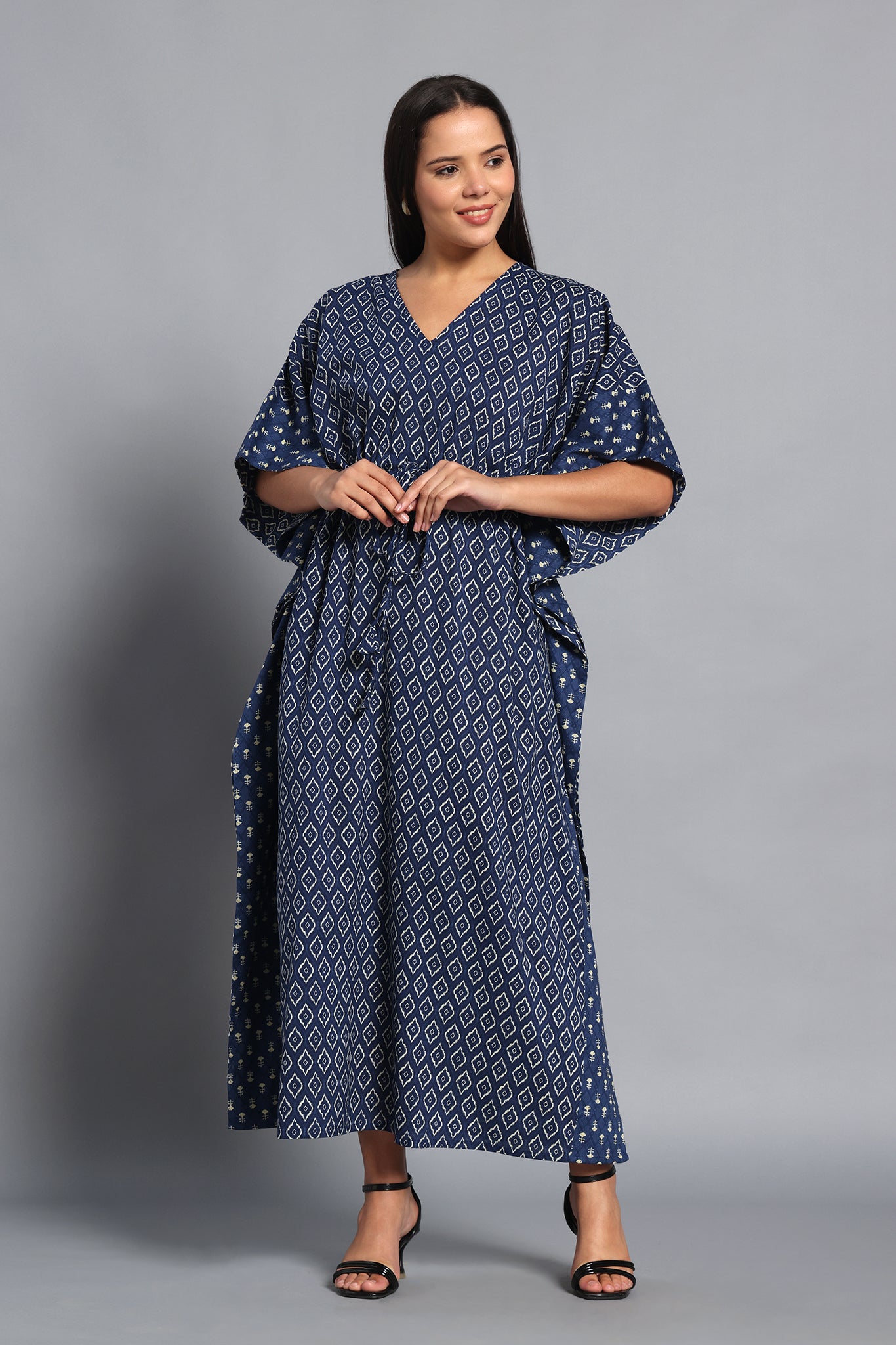Sapphire Loom Kaftan