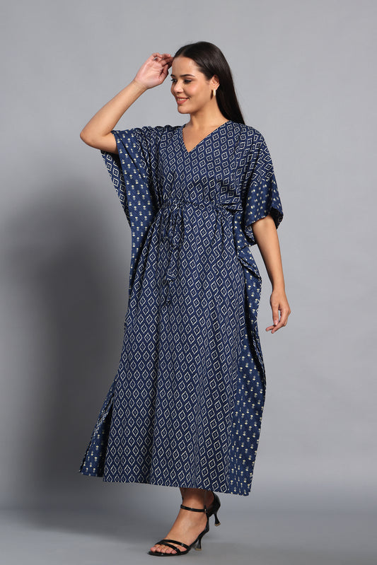 Sapphire Loom Kaftan