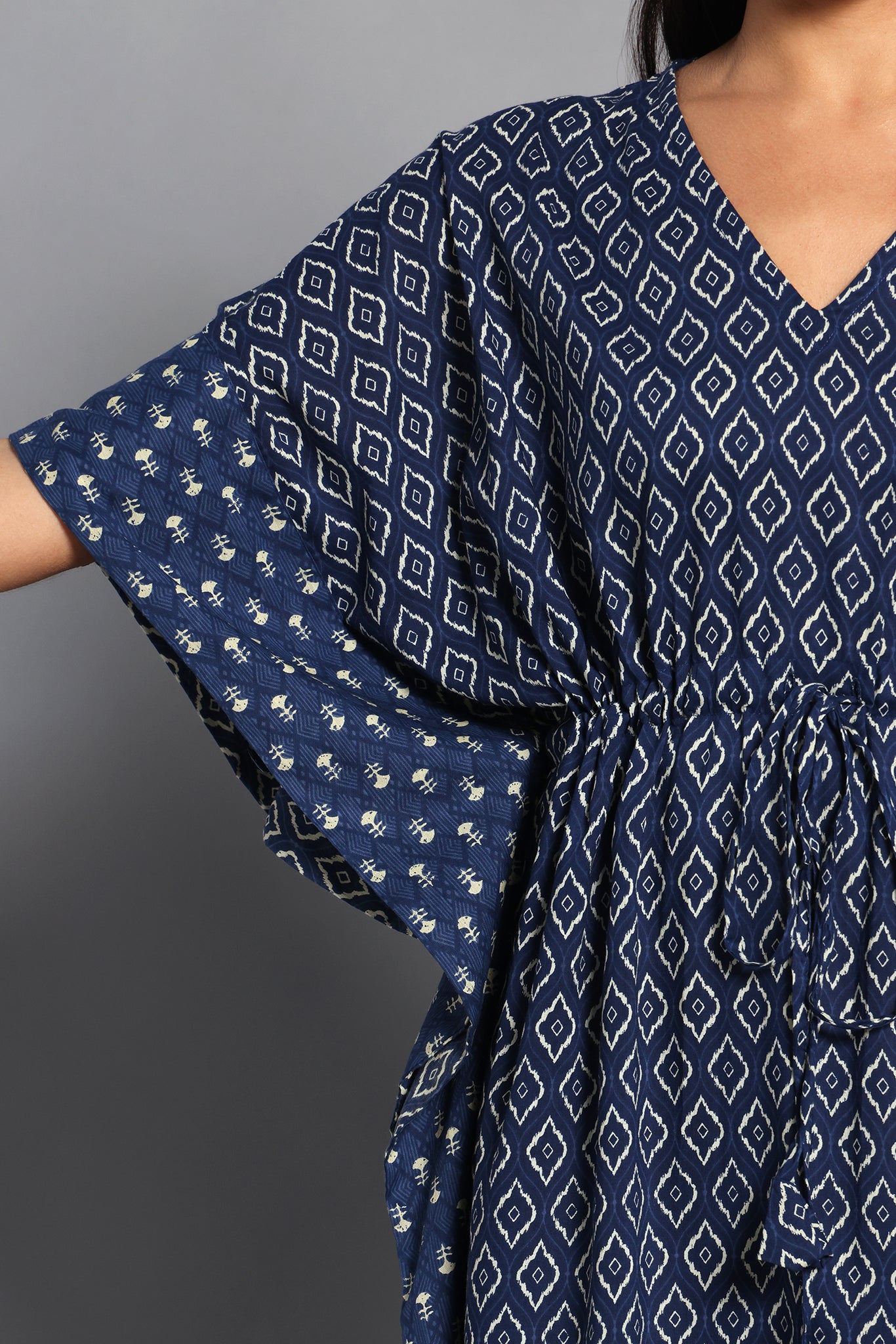 Sapphire Loom Kaftan