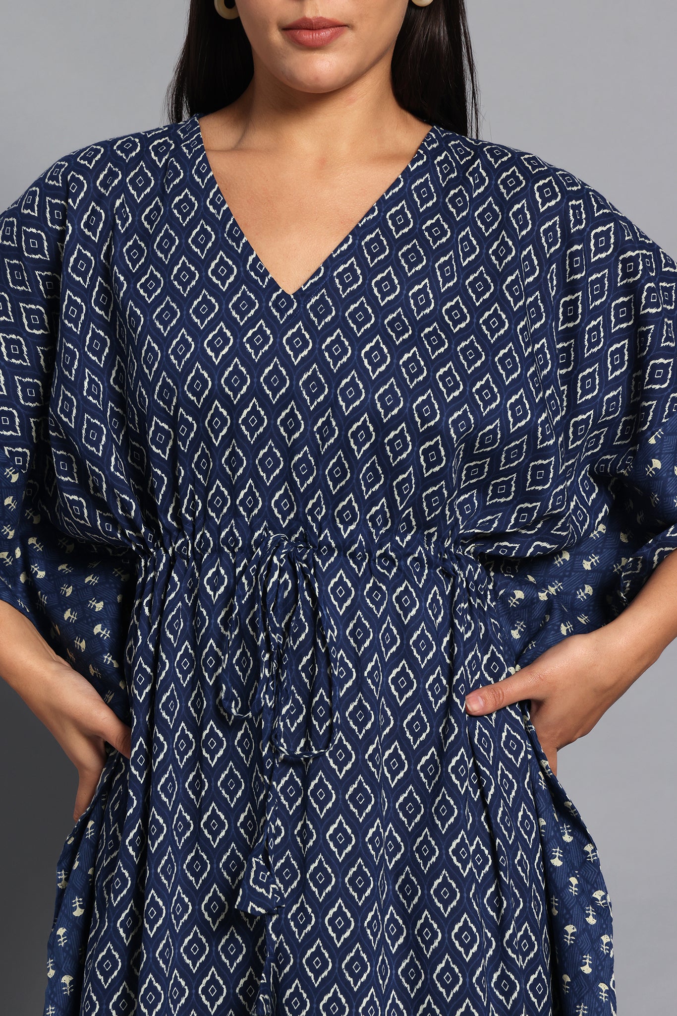 Sapphire Loom Kaftan