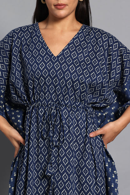 Sapphire Loom Kaftan