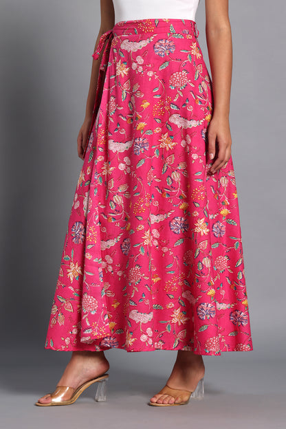Rani Bloom Wrap Skirt