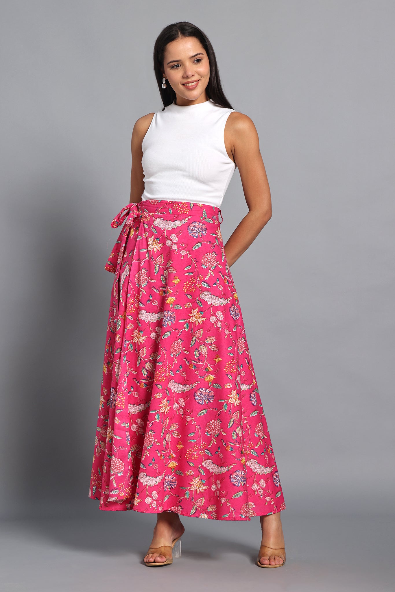 Rani Bloom Wrap Skirt