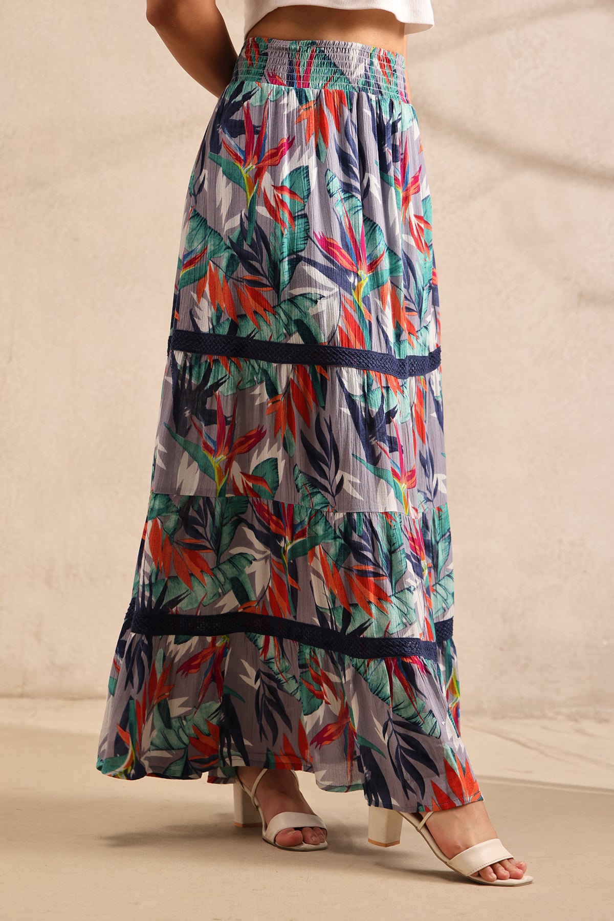 Tropical Breeze Maxi Skirt