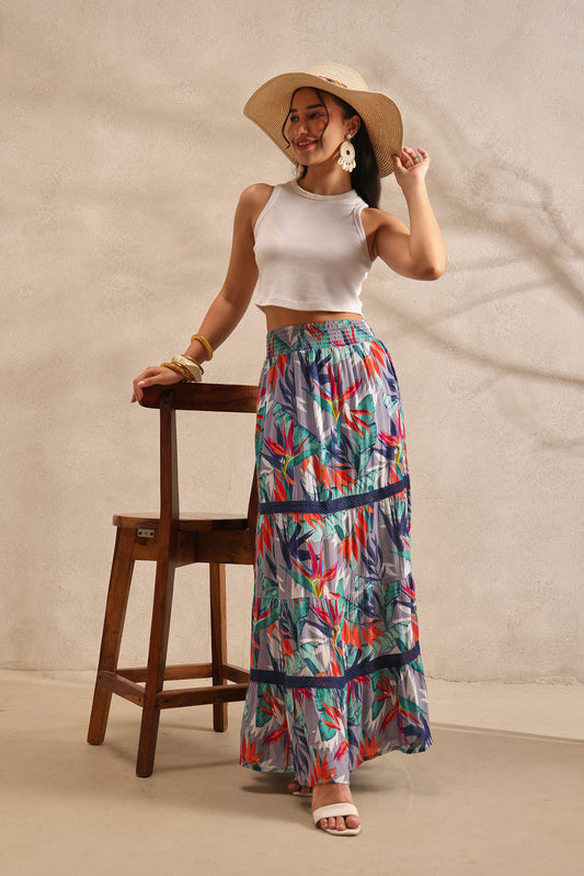 Tropical Breeze Maxi Skirt