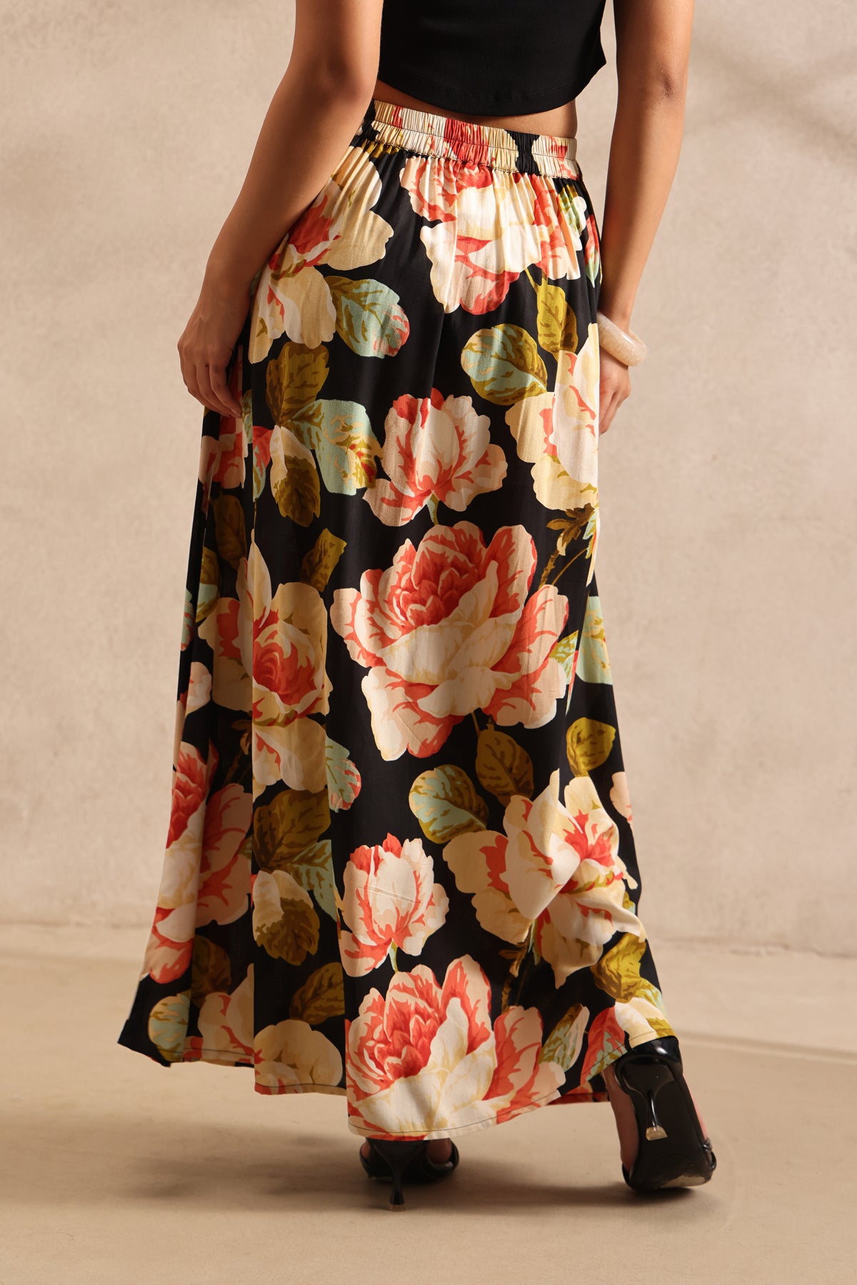 Noir Maxi Skirt