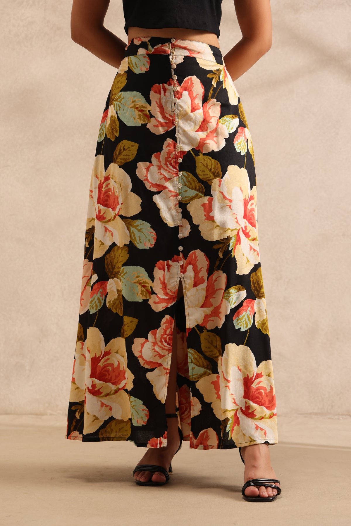 Noir Maxi Skirt