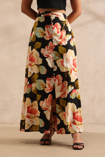 Noir Maxi Skirt