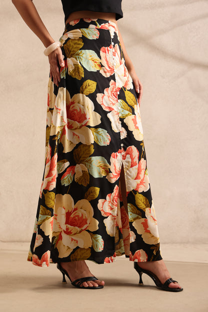 Noir Maxi Skirt