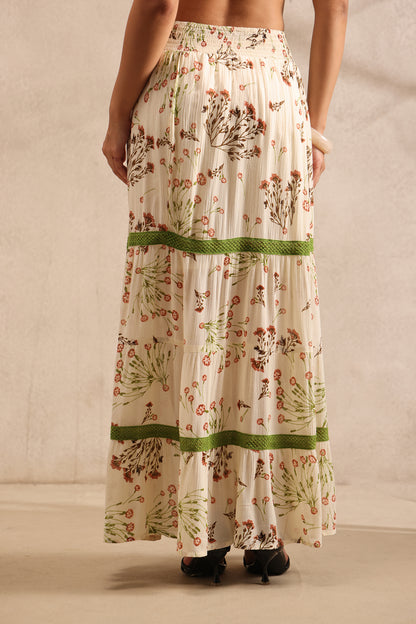 Ivory Maxi Skirt