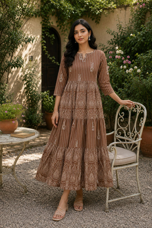 Choco Indulgence Dress