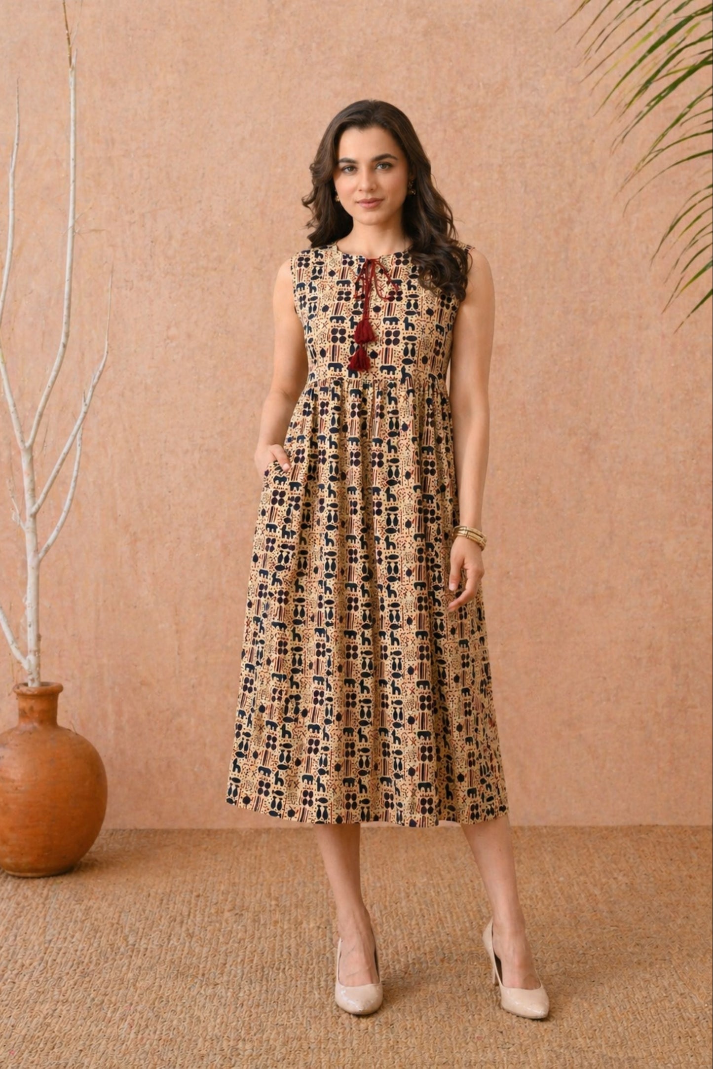 Artisanal Boho Dress