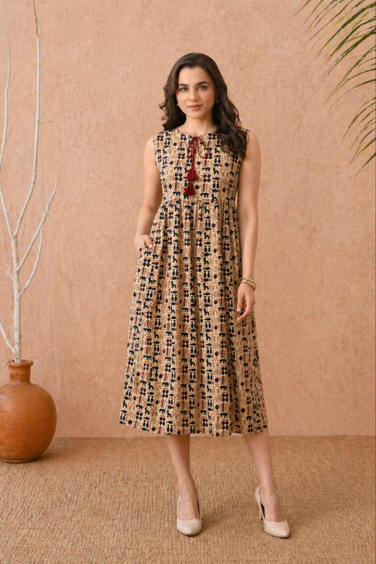 Artisanal Boho Dress