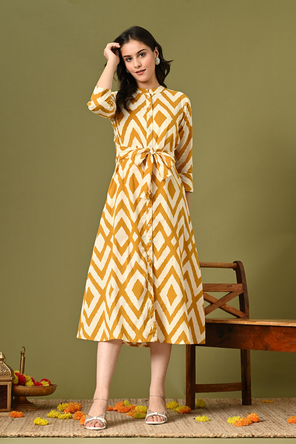 Diana A-line Dress