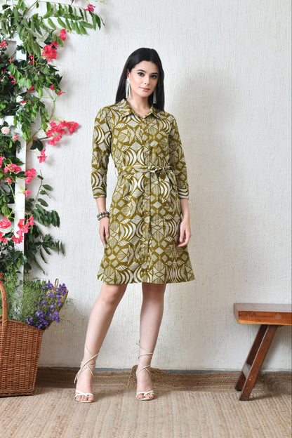 Boho Shirt Dress