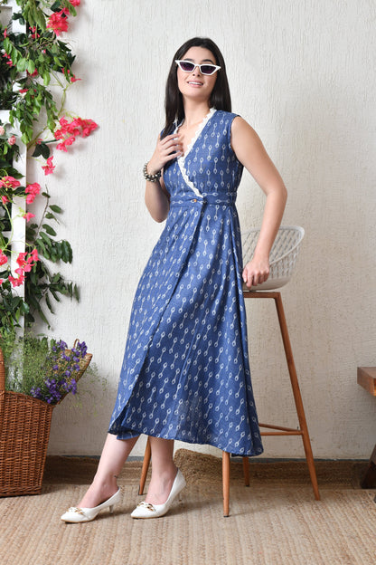Handloom Wrap Dress