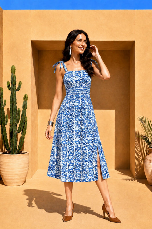 Metro Tie-up Dress