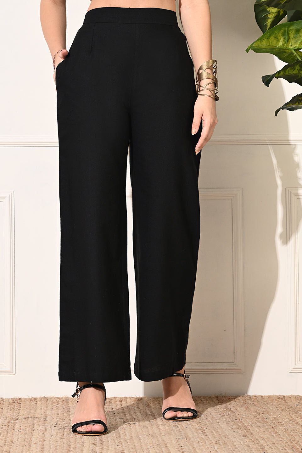 Just Black Palazzo