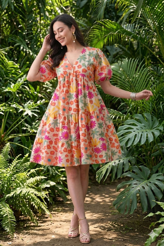Wildflower Flare Dress