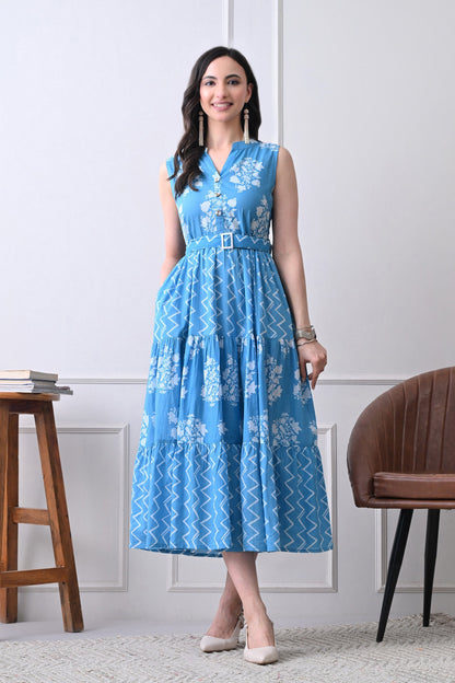 Aqua Wave Dress