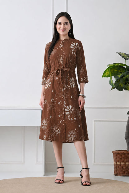 Truffle A-Line Dress