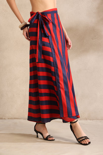 Crimson Tide Wrap Skirt
