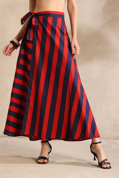 Crimson Tide Wrap Skirt