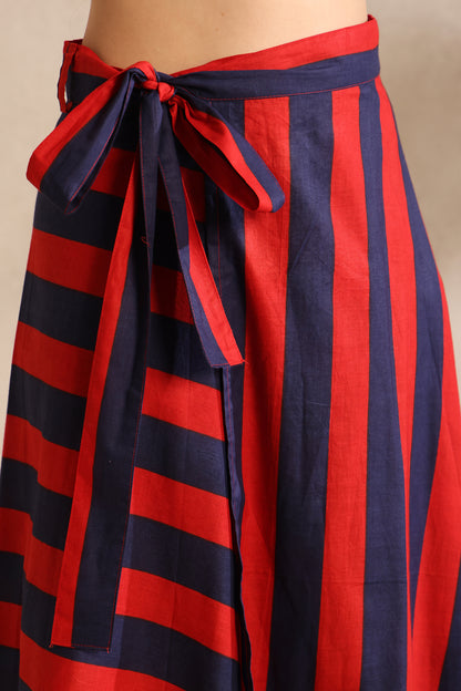Crimson Tide Wrap Skirt