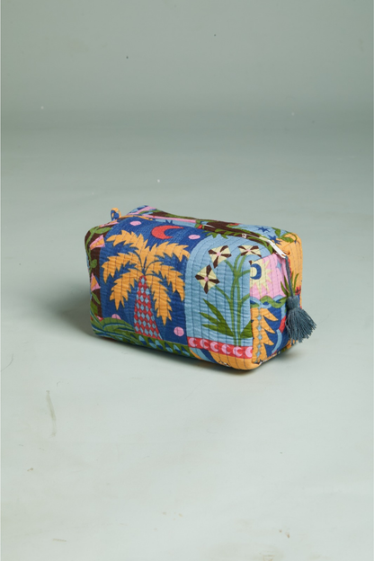 Island Carnival Quilted Pouches (Set of 3)