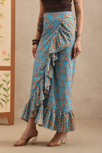 Laguna Bloom Wrap Skirt