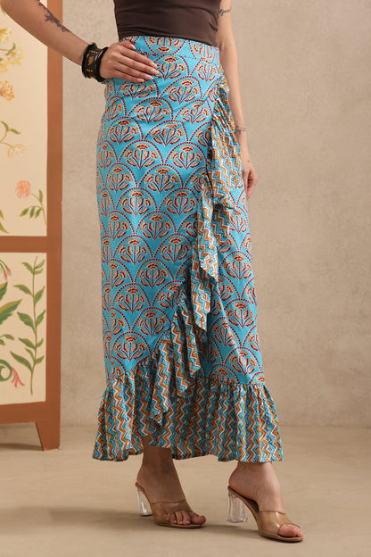 Laguna Bloom Wrap Skirt