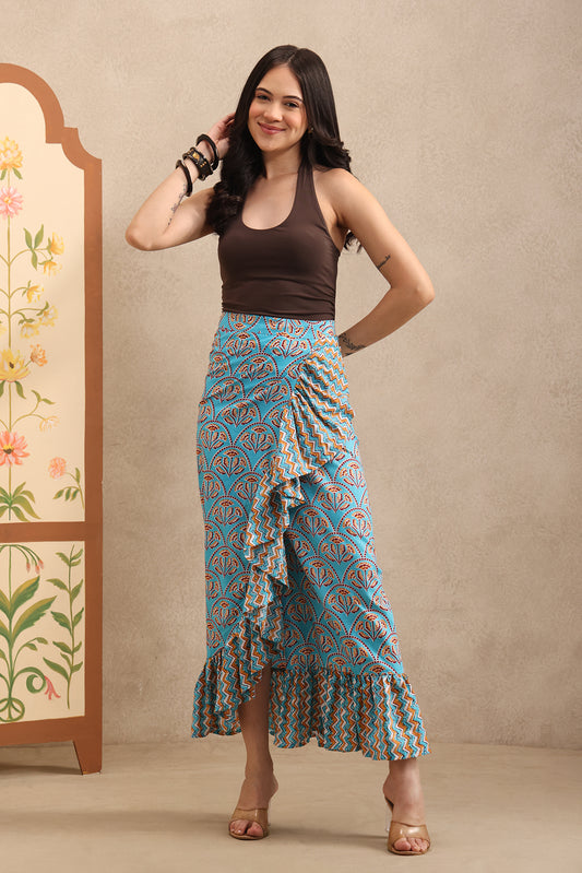 Laguna Bloom Wrap Skirt