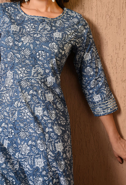 Utsavi Gotta Kurta Pant Set