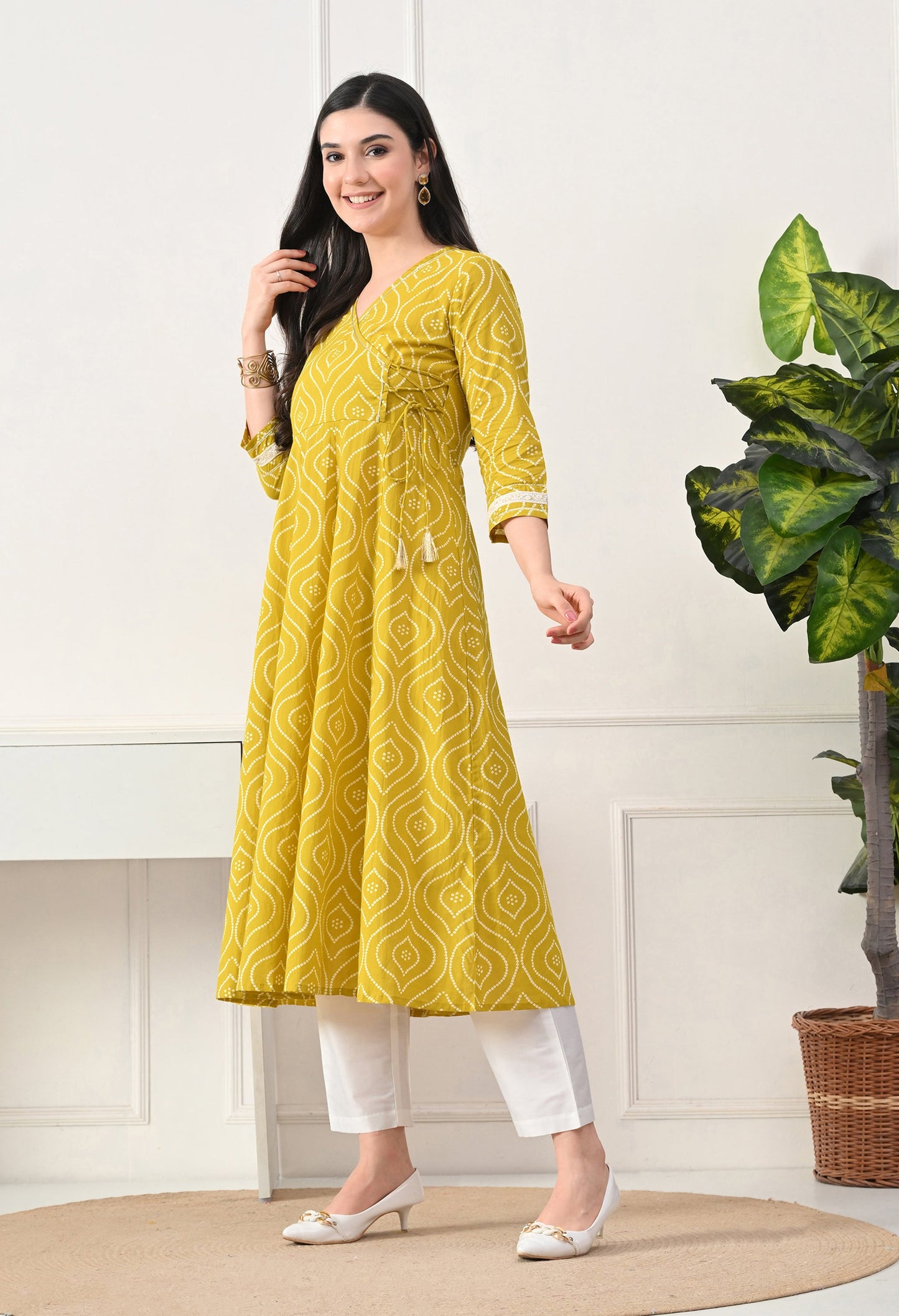 Sunshine Angrakha Anarkali Pant Set