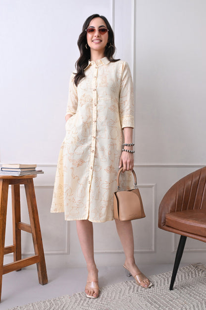 Drama Shirt Dress