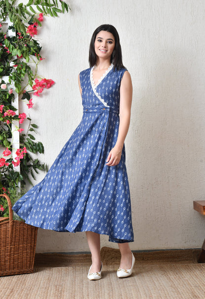 Handloom Wrap Dress