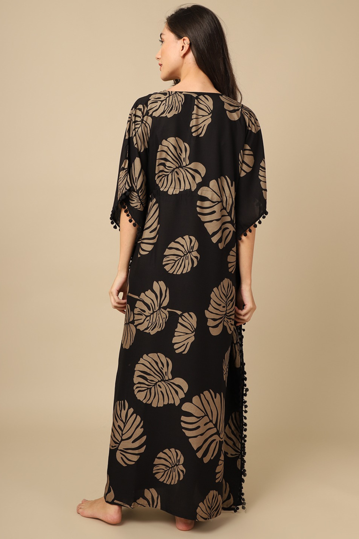 Midnight Muse Kaftan Maxi Night Dress