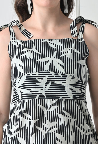 Mono Drama Dress