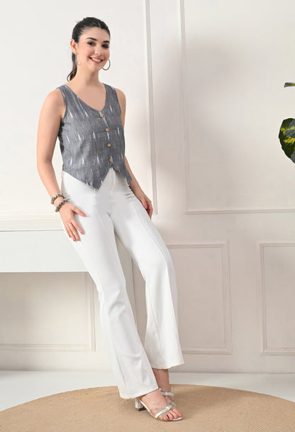 Graphite Waistcoat Jacket