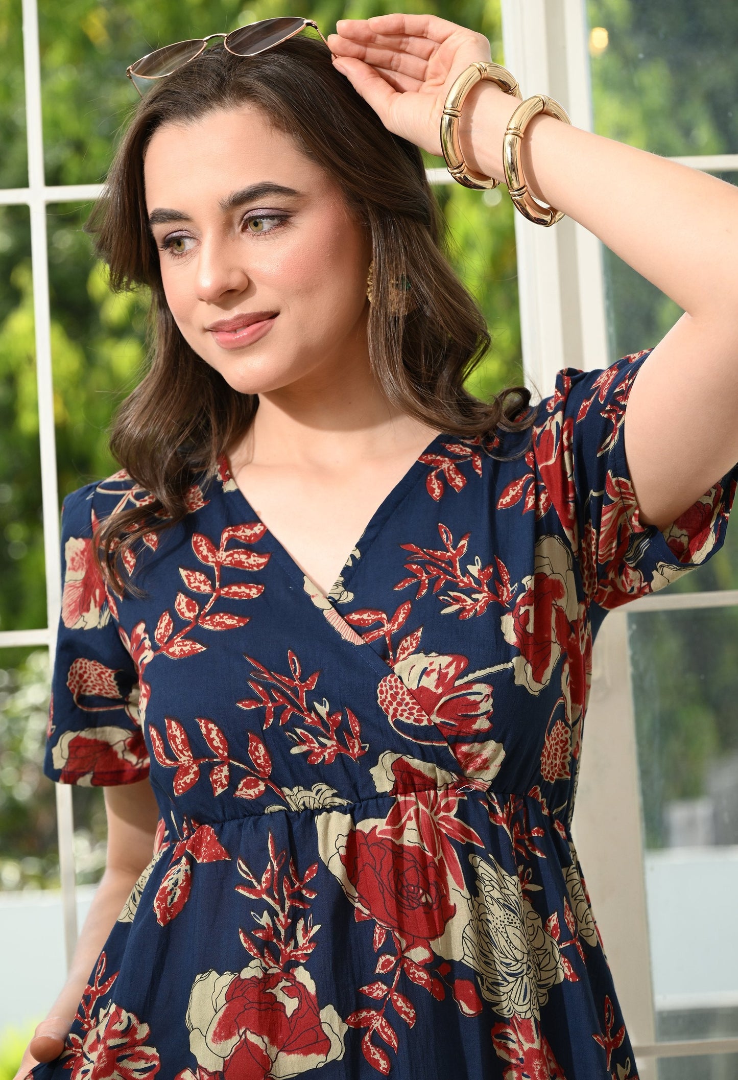 Indigo Rose Muse Dress